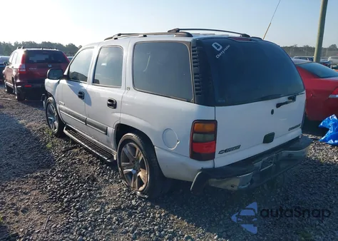 2001 Chevrolet Tahoe Ls from USA, damaged, VIN 1GNEC13T91R139279